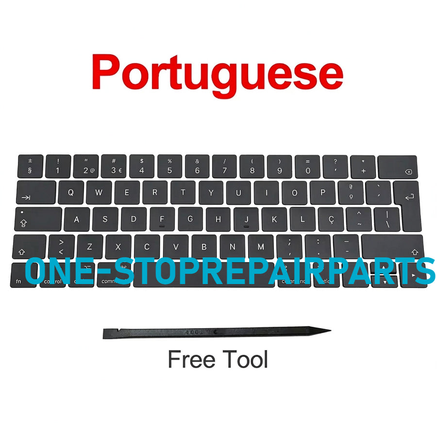 New A1989 A1990 Keyboard keys keycap for Macbook Pro Retina laptop key cap 2018 2019 Year Macbook repair parts
