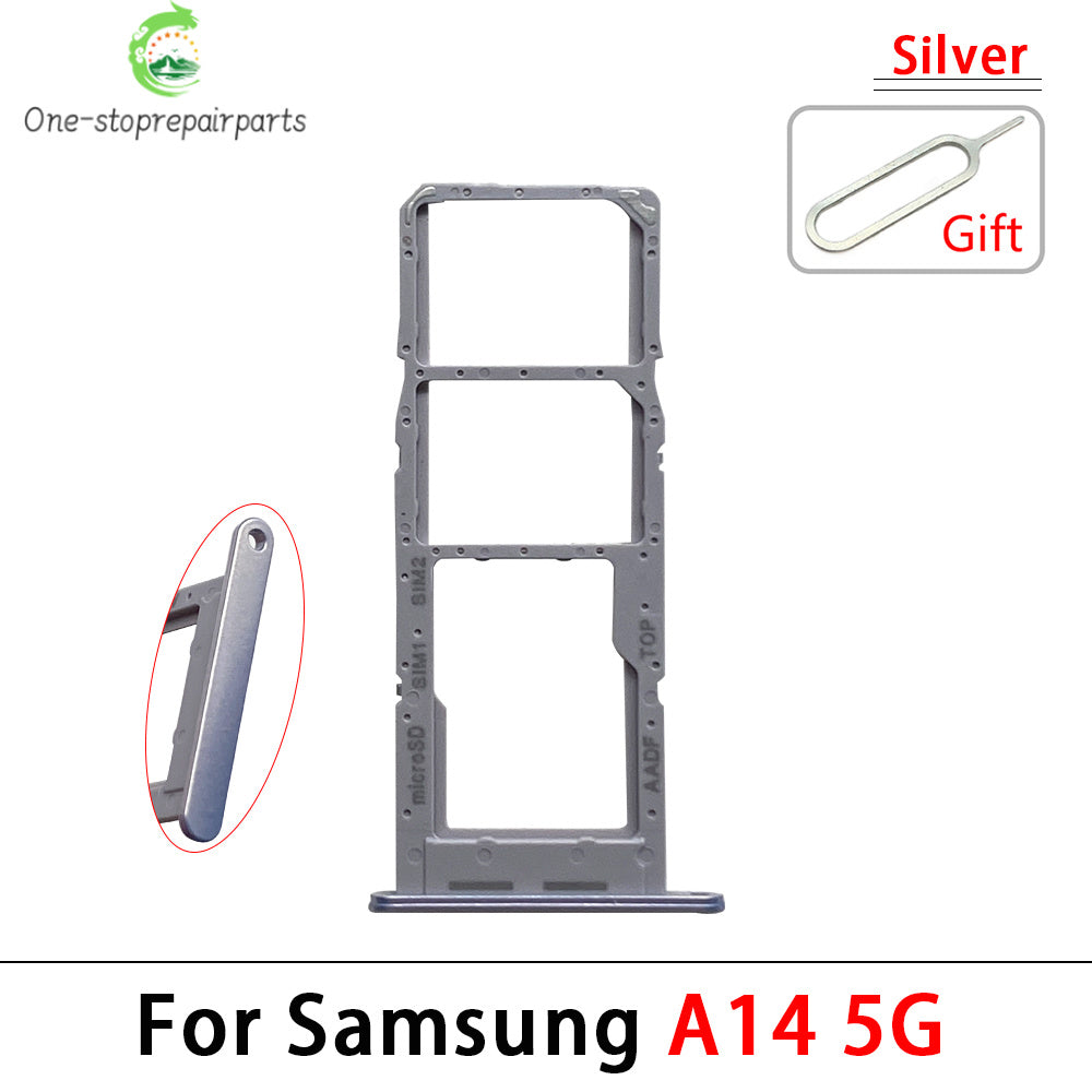 SIM Card Slot SD Card Tray Holder Adapter For Samsung A13 A14 4G 5G Replacement Spare Parts Samsung phone repair parts