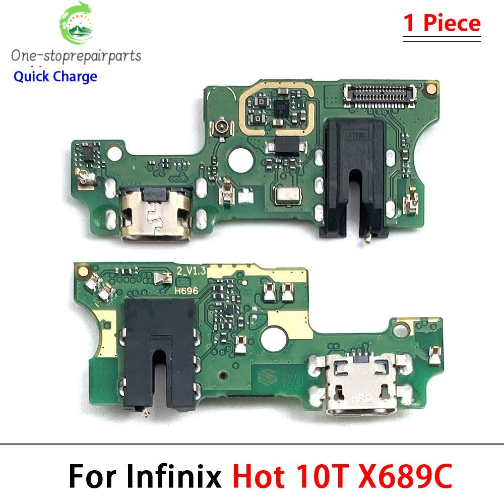 USB Charge Port Dock Connector Charging Board Flex Cable For infinix Hot 9 10 10i 10s 10T 11 11s 12 20 20i 30i 30 40 Play Pro 5G  infinix phone repair parts