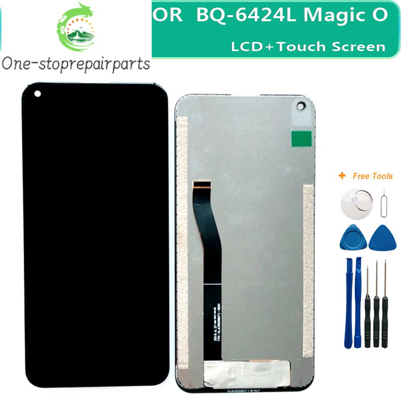 Mobile LCD Display For BQ Mobile BQ-6424L Magic O BQ 6424 6424L BQ6424L LCD Display Touch Screen Panel Digitizer Sensor Tools Other Brand Phone repair parts