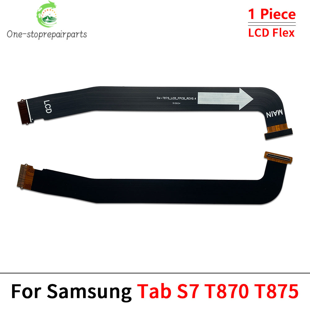 New For Samsung Tab S7 SM-T870 SM-T875 T870 T875 Main Board Motherboard Connector LCD Display Flex Cable Samsung phone repair parts