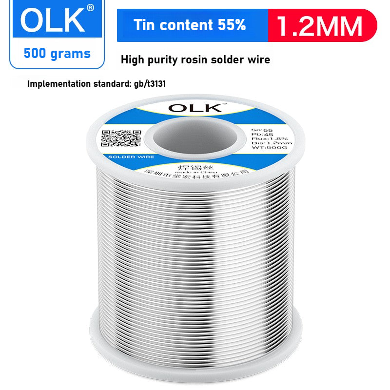 High purity solder wire 63 low temperature with flux rosin core welding household electric soldering iron lead-free solder wire Repair tools