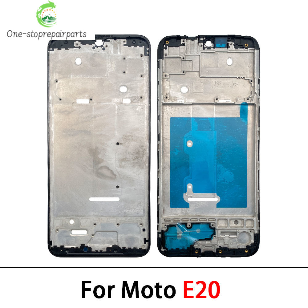 Front Housing LCD Display Bezel Middle Frame For Motorola Moto E13 E20 E22 E32 E32s E40 E6 E6s E7 Play Plus Power Motorola phone repair parts