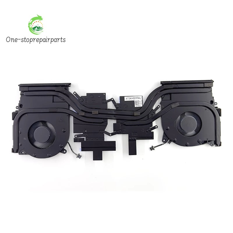 NEW Original LAPTOP CPU GPU Cooling Fan With Heatsink For DELL Alienware M15 R2 0X9FRW X9FRW Dell laptop repair parts