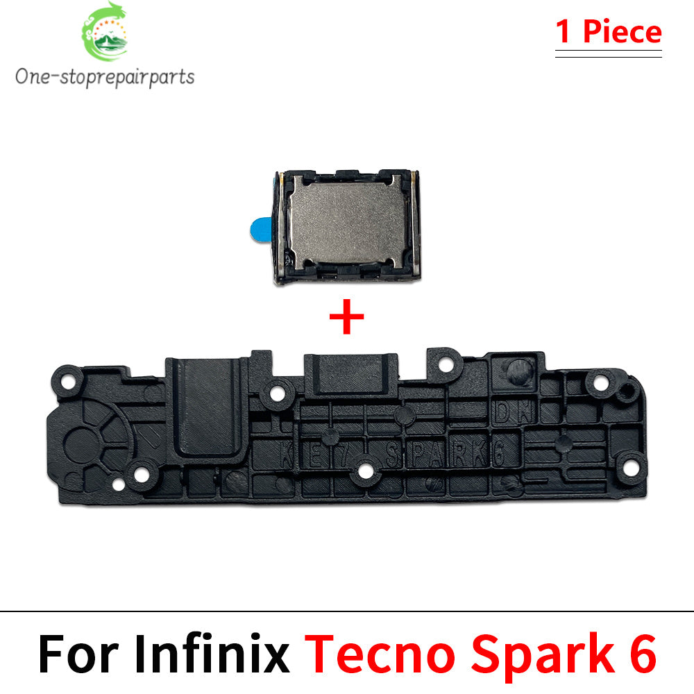10Pcs, Loud Speaker Buzzer Ringer Flex Cable For infinix Smart 4 5 6 7 8 HD Plus Pro / For Tecno Spark 6 go 8 10 10C Pro 2024  infinix phone repair parts