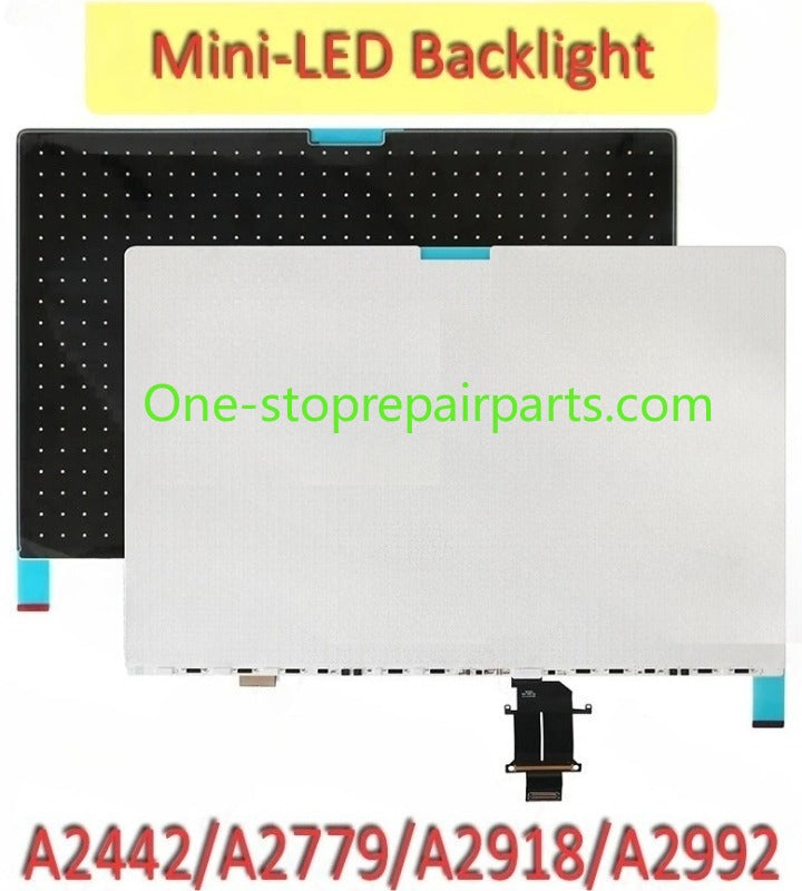 New A2442 A2779 A2918 A2992 Mini LED LCD Backlight Board for MacBook Pro 14" M1 M2 M3 Backlit Screen Display Board Macbook repair parts