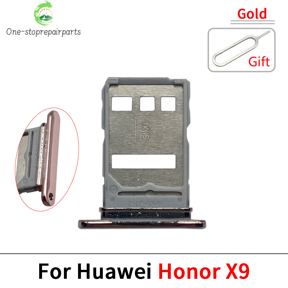 New For Huawei Honor X9 X9A X9B 4G 5G SIM Card Slot SD Card Tray Holder Adapter Repair Parts Huawei phone repair parts