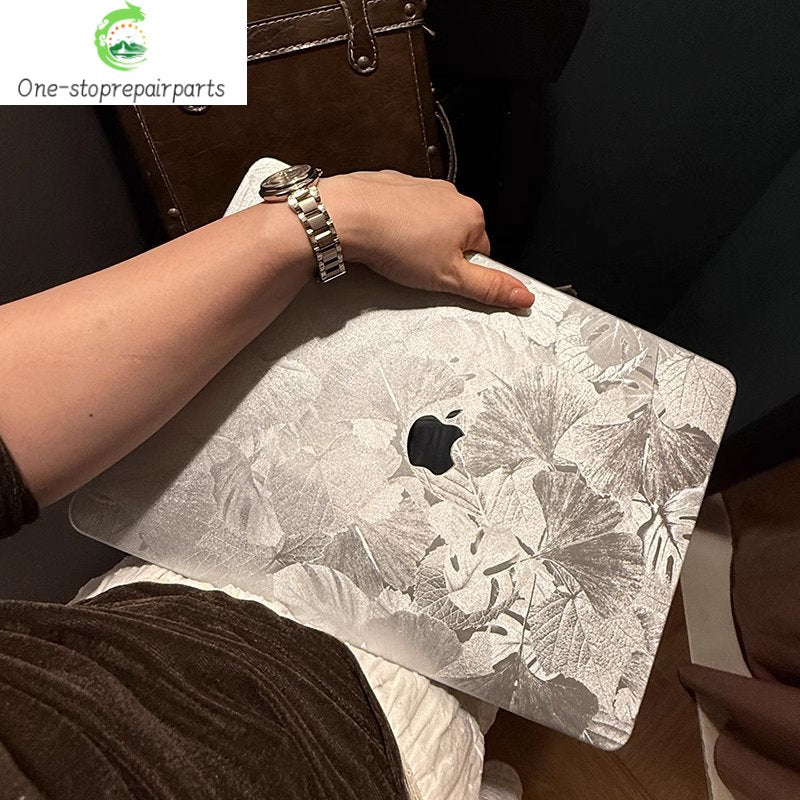 2026 M5Pro silver 2025 for neo Apple notebook macboo kair pro tective case M4 leather 13 macbook protective case m3 computer case M2M1 ultra-thin 14-inch 16 soft 15 Laptop accessories