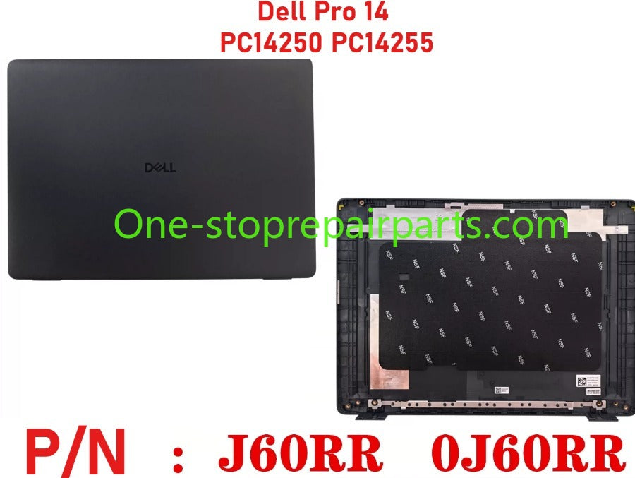 Dell Pro 14 PC14250 PC14255  lcd back cober uppler palmrest bezel bottom hinge cover keyboard touchpad 0K2C6C 0DK0V6 0MCMRV