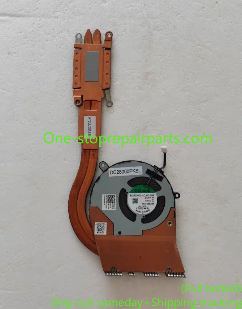 Cooling Heat Sink fan For Dell  Latitude 5510 E5510 Cooler Heatsink fan module 07W13Y 06T7HN DC28000PKSL