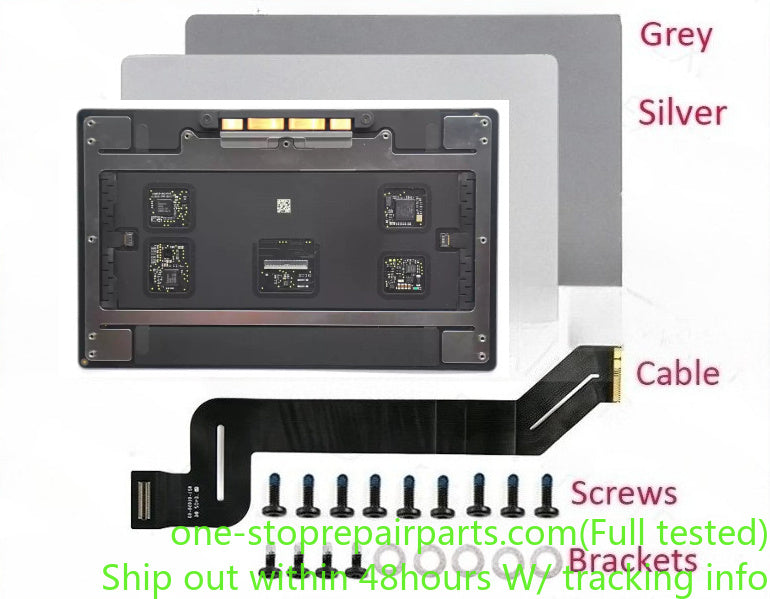 Space Gray Grey Silver Color A1707 Force Touchpad Trackpad for Macbook Pro Retina 15" A1707 Touch Pad Track Pad 2016 2017