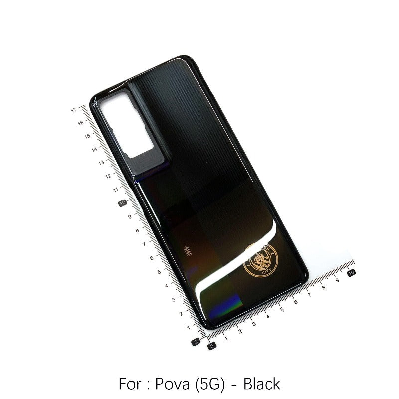 Battery back housing cover for Tecno Pova 5 5G Pova3 Pova4 LG7n 5Pro back case Phone case back cover
