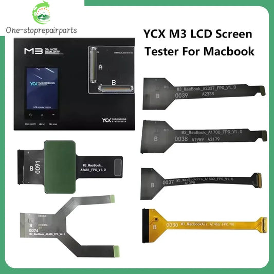 YCX M3 LCD Screen Tester For iPad Macbook Tablet True Tone OLED Screen Repair 3D Touch Testing  Image Playback Test Repair Tool Professional Repair Tools
