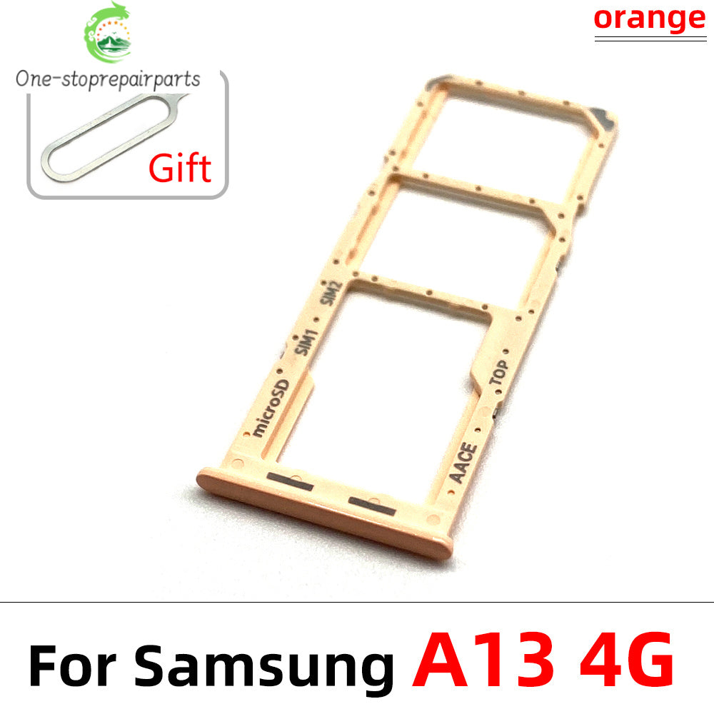 SIM Card Slot SD Card Tray Holder Adapter For Samsung A13 A14 4G 5G Replacement Spare Parts Samsung phone repair parts