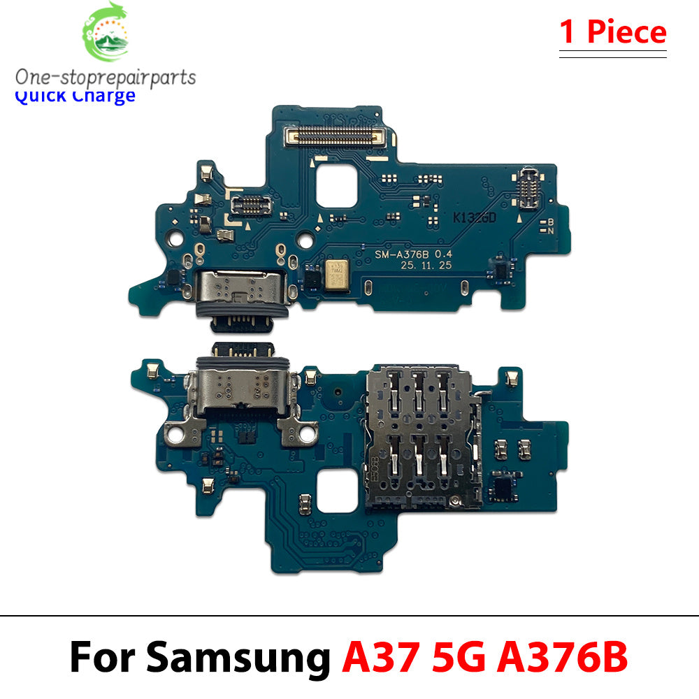10Pcs, USB Charger Dock Connector Charging Port Microphone Flex Cable  For Samsung A06 A16 A26 A56 A07 A17 A37 A57 4G 5G Samsung phone repair parts