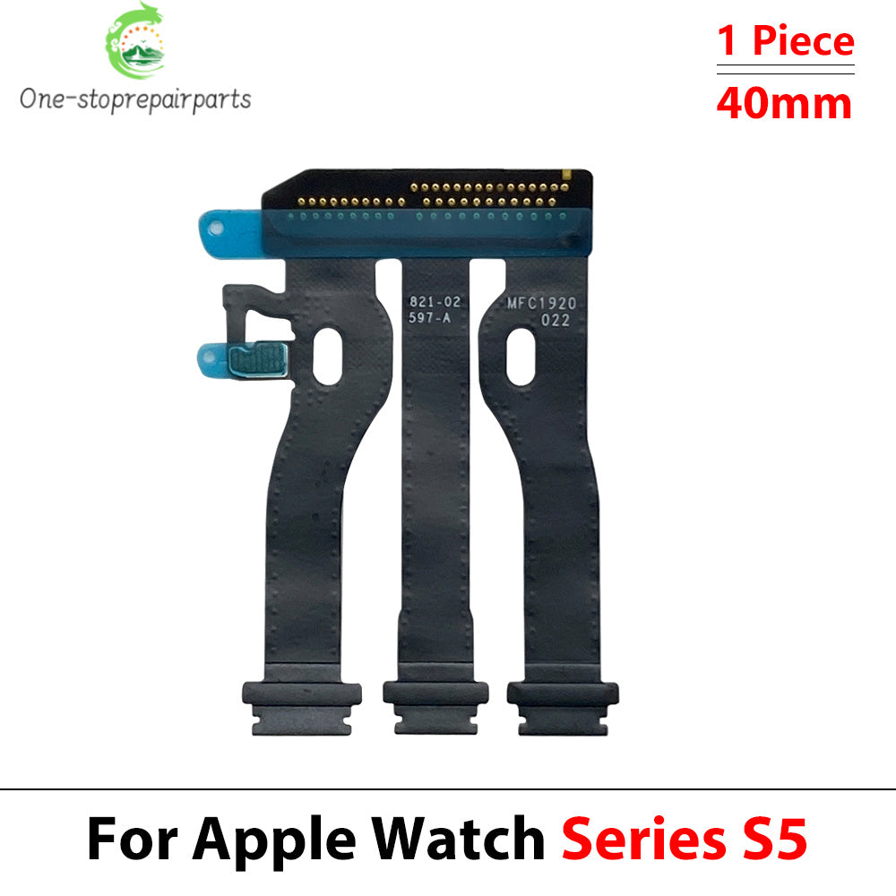 LCD Touch Display Screen Motherboard Connector Flex Cable For Apple Watch Series S3 GPS LTE S4 S5 S6 S7 S8 SE 38/42/40/41/44 MM  iWatch repair parts