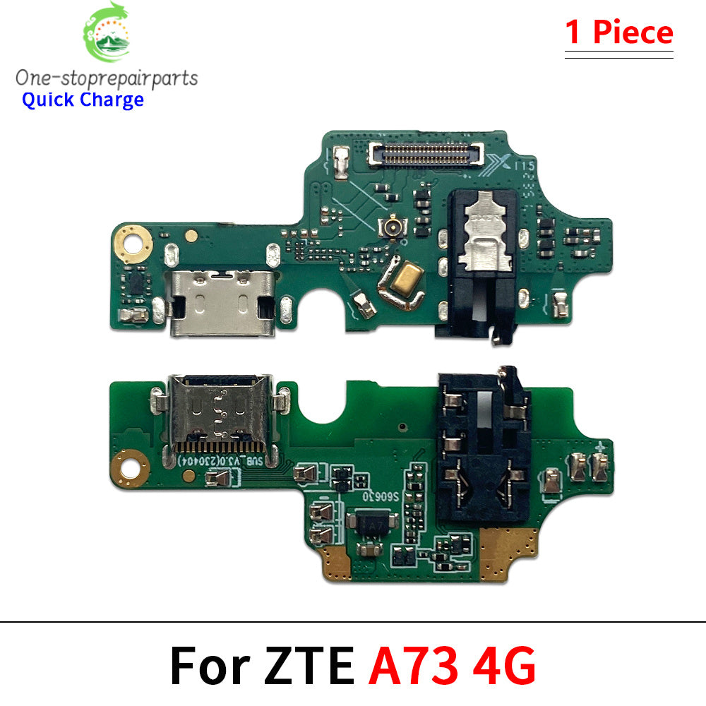 10Pcs, Dock Connector Micro USB Charger Charging Port Flex Cable For ZTE A31 A33s A34 A35 A51 A52 A53 A54 A55 A71 A72 A73 4G 5G ZTE phone repair parts