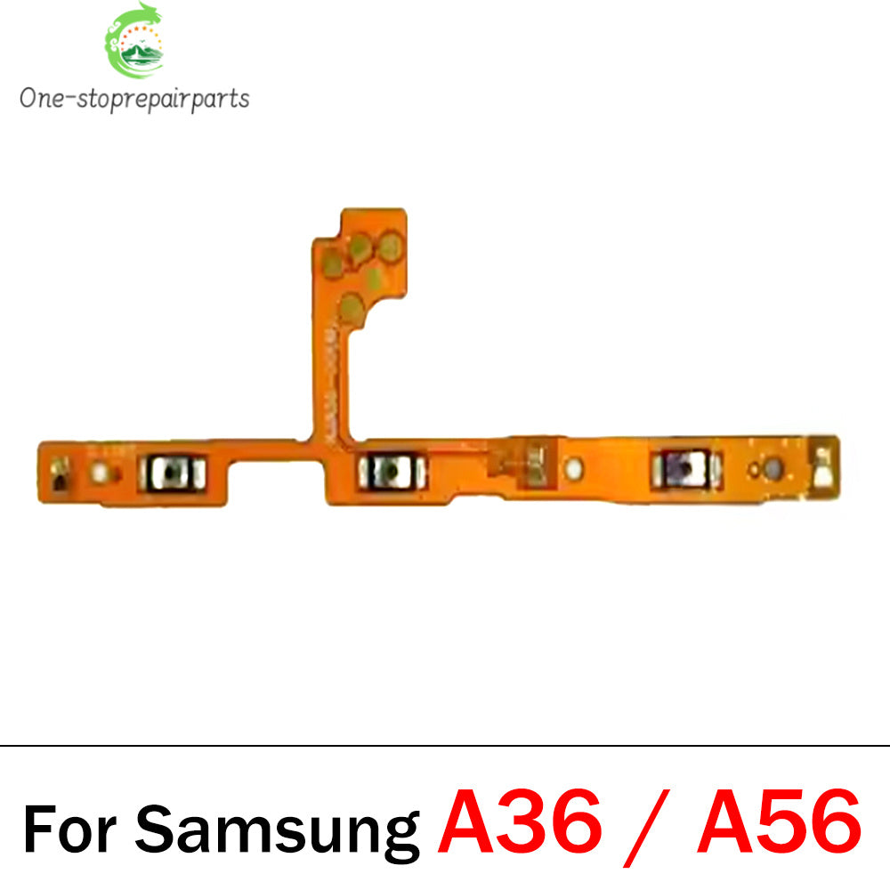 New For Samsung A06 A06s A16 A26 A36 A56 A07 A17 A37 4G 5G Volume Button Power Switch On Off Button Flex Cable Samsung phone repair parts