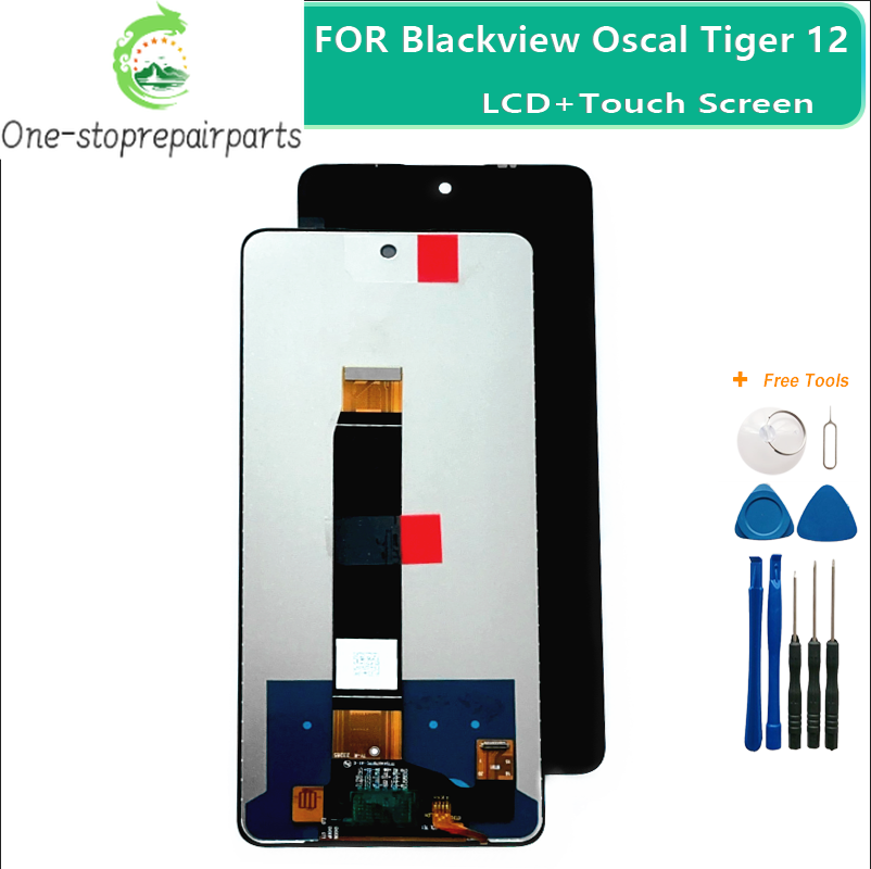 6.78''Original For Blackview Oscal Tiger 12 LCD Display Touch Screen Digitizer Assembly Repair For Blackview Tiger12 Lcd Sensor Blackview phone repair parts