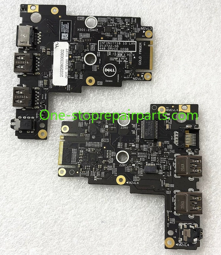 Dell Alienware M18 R1 R2 2.5G USB Small Board Audio Network Port  USB daughterboard CN-Q5D14J (213676) 2.5G Q5D18M (213690) CN-Q5D15Y (213722) 1G Q5D18T (213722)  Alienware Laptop repair parts