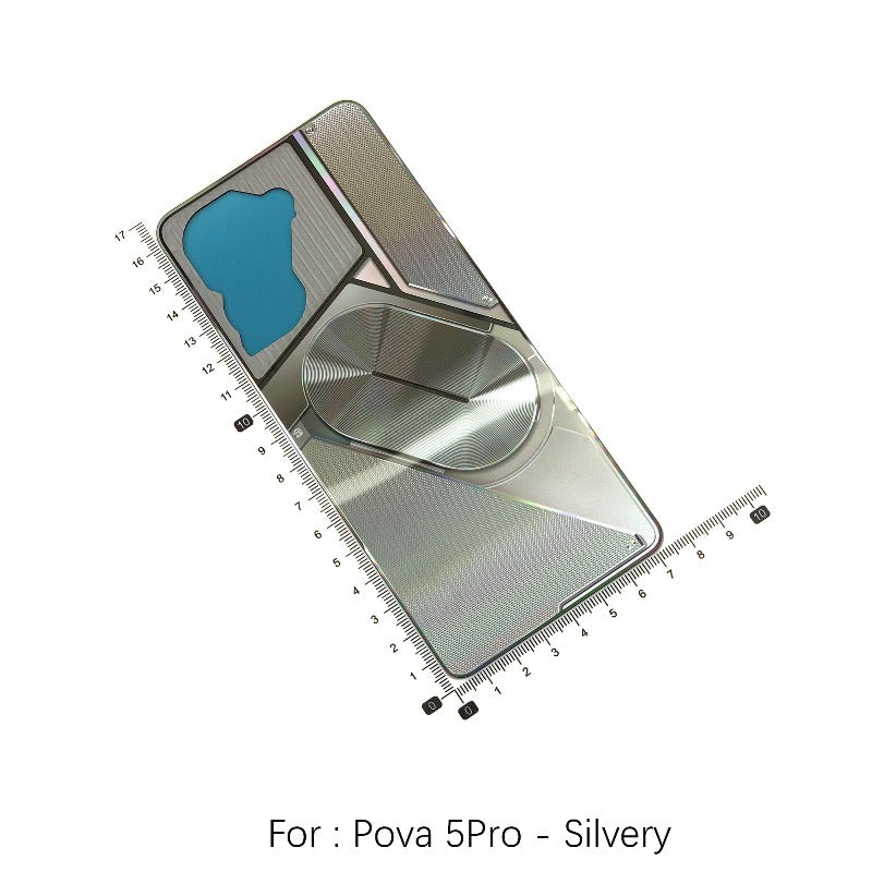 Battery back housing cover for Tecno Pova 5 5G Pova3 Pova4 LG7n 5Pro back case Phone case back cover