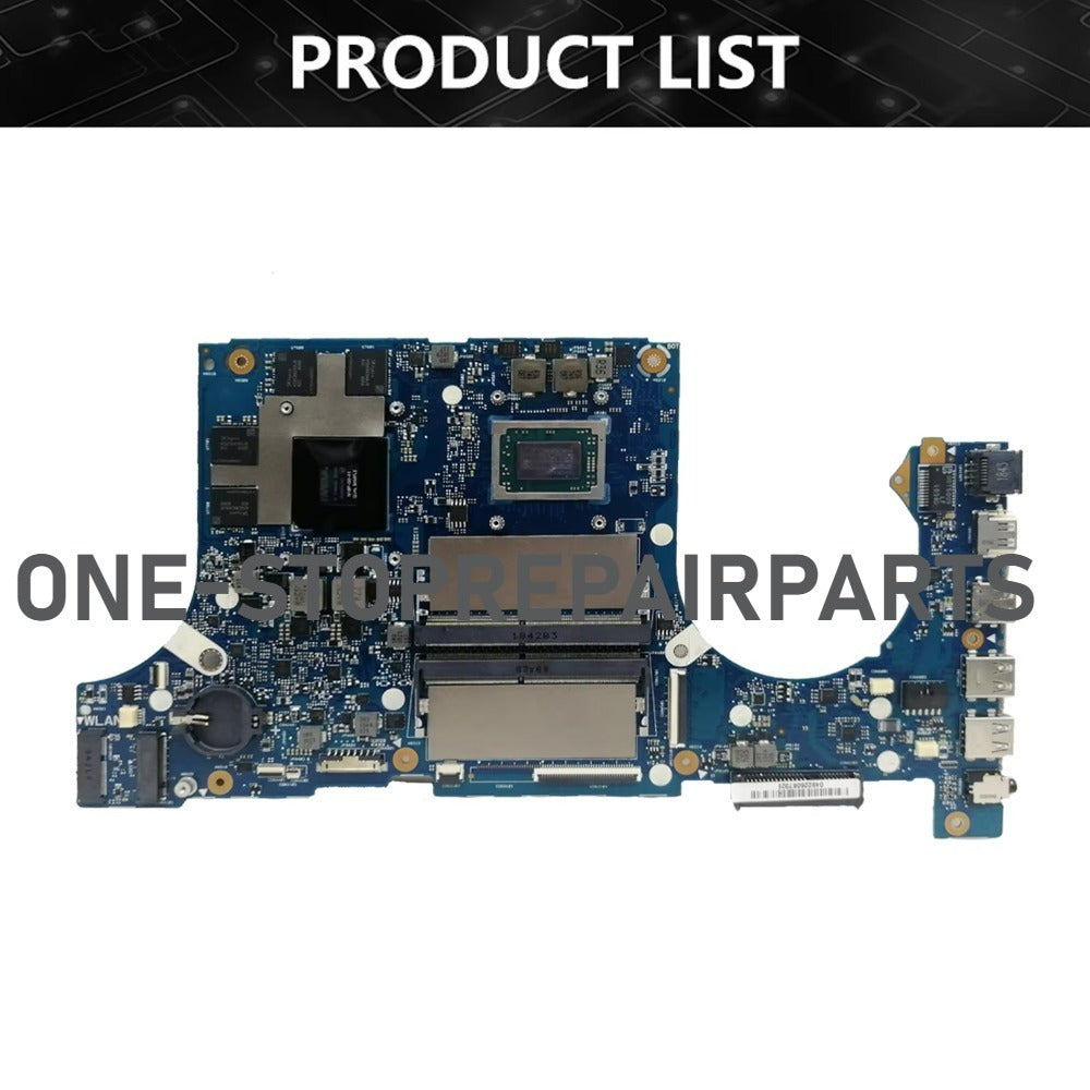 For ASUS FX505DT FX95DT FX705DD FX705DT TUF Gaming FX95D FX705D FX505DY FX705  Laptop Mainboard FX505DD Motherboard ASUS laptop repair parts