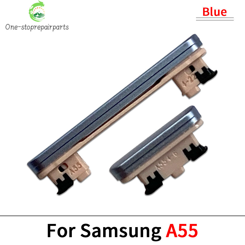 New For Samsung A05 A05s A15 A25 A35 A55 Power Button + Volume Side Button Key Replacement Parts Samsung phone repair parts