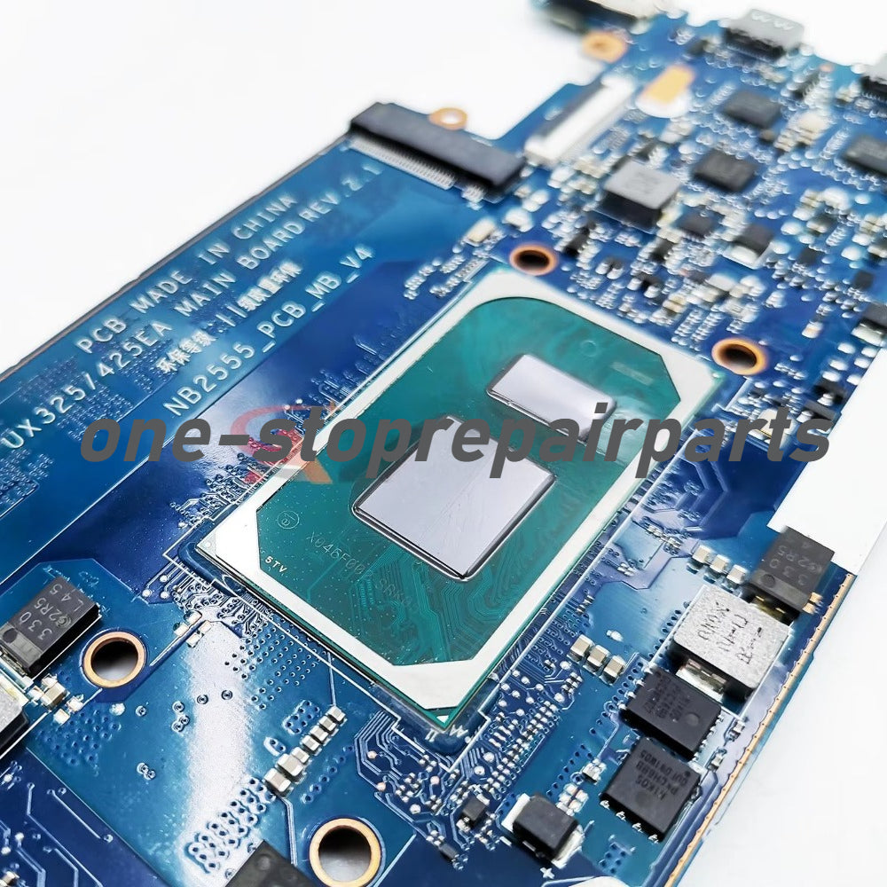 For ASUS ZenBook 14 13 UX425EA Motherboard UX325EA I5 I7 11th CPU and 8GB RAM 100% Test Ok U4700EA U3700EA BX425E UX325/425EA ASUS laptop repair parts