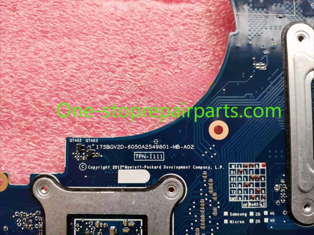 Motherboard for For HP Envy-17 M7 TPN-I111 17-J 15-J 720266-601 6050A2549801 main system board