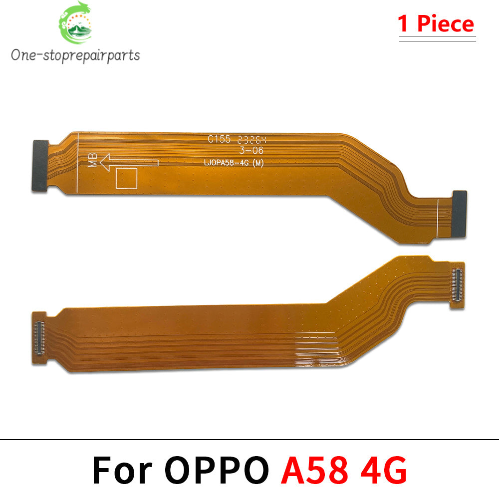 Main Board Motherboard Connector Flex Cable For OPPO A15 A16 A54 A17 A32 A53 A52 A55 A57 A58 A76 A78 A92 A93 A95 A96 A97 4G 5G OPPO phone repair parts