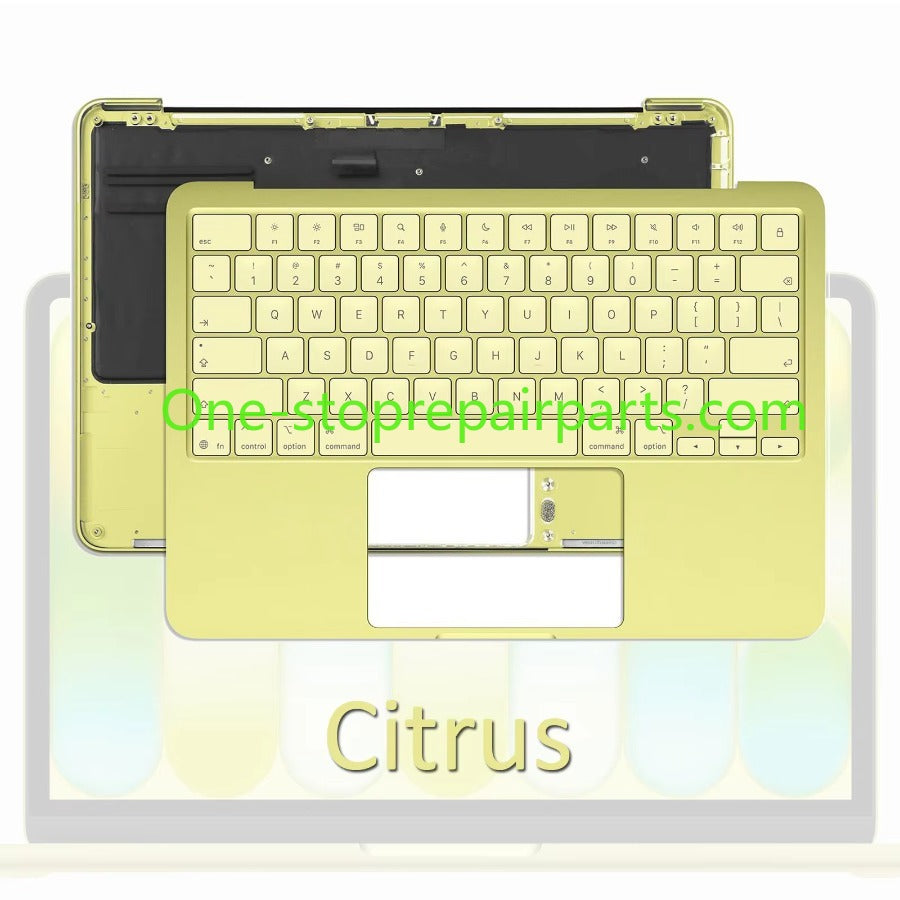Laptop A3404 Topcase Palmrest with Lock Key Keyboard US USA English for Macbook Neo 13-inch A18 Pro Silver Citrus Indigo Blush Macbook repair parts