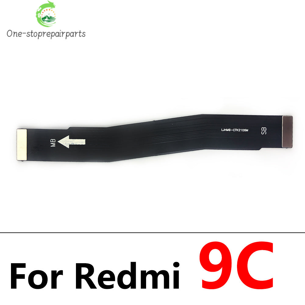 50Pcs/Lot, Main Board Motherboard Mainboard Flex Cable For Xiaomi Redmi 9 9A 9C 6 6A 8A Note 10 10s 8 7 6 Pro Note 11 4G 5G  Xiaomi  Xiao mi phone repair parts