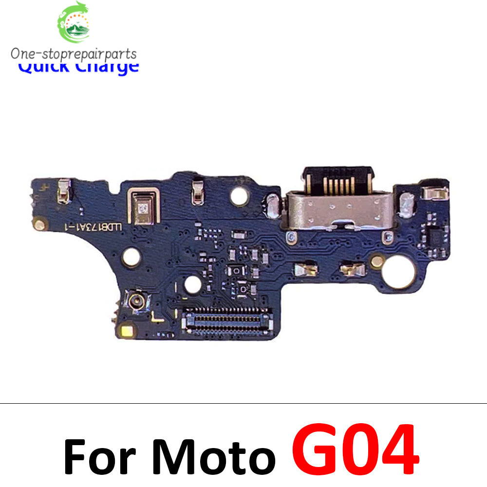 10Pcs, USB Charger Charging Dock Port Connector Flex Cable For Moto E6i E7i E22i E32 G24 Power G04 G14 G54 G64 G84 G42 G62 5G Motorola phone repair parts
