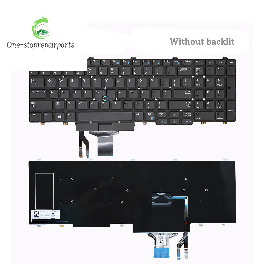 New Original Laptop Keyboard For DELL E5550 Precision 3510 3520 3530 M3510 7510 7710 M7720 M7520 E5570 Dell laptop repair parts