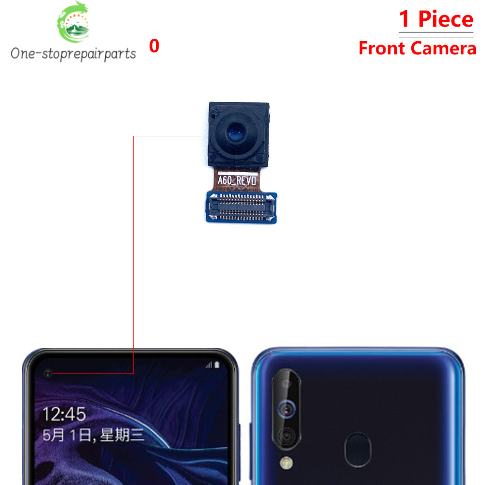 New Rear Main Back Camera Front Camere Flex Cable For Samsung A10 A20 A30 A40 A50 A60 A70 A80 A10E Samsung phone repair parts