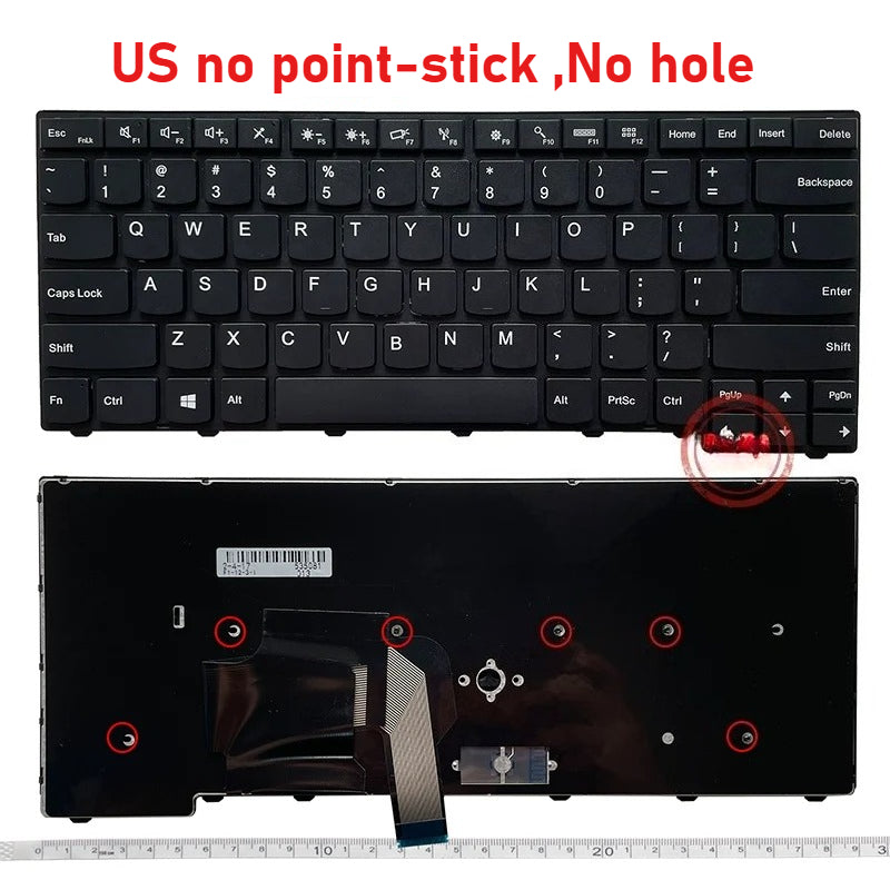 Laptop keyboard for Lenovo Thinkpad T440/S T440P E431 T431S E440 L440 L470 T460 T440P T450S T450 L470 L460 L450 T431S T440/S keyboard Lenovo laptop repair parts