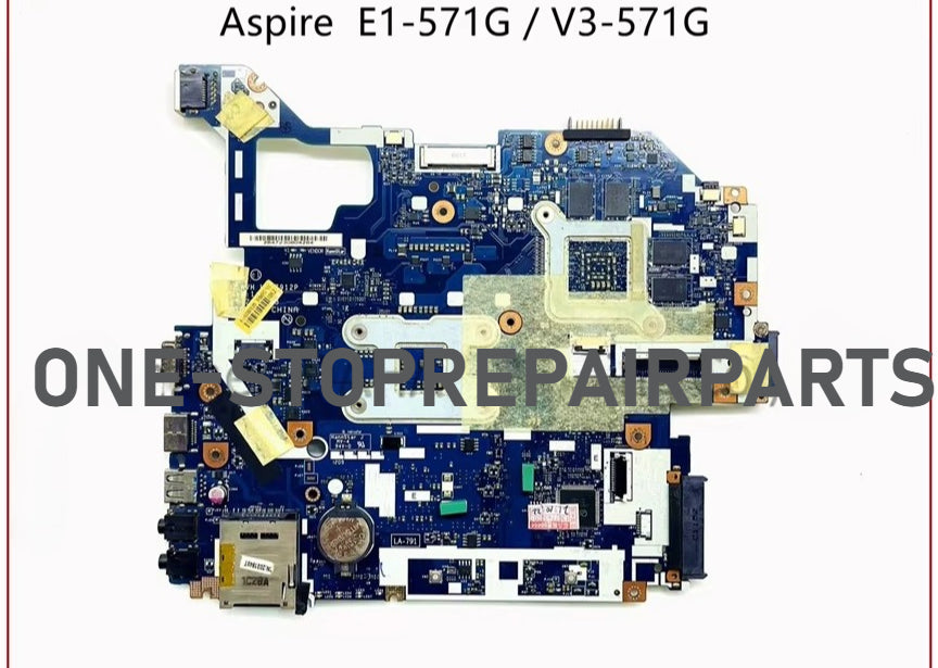 Q5WVH Q5WV1 LA-7912P For Acer Aspire V3-571G E1-571 E1-571G Laptop Motherboard With HM77 Chipset GT620M/630M/640M/GT710M 1GB/2GB Acer laptop repair parts