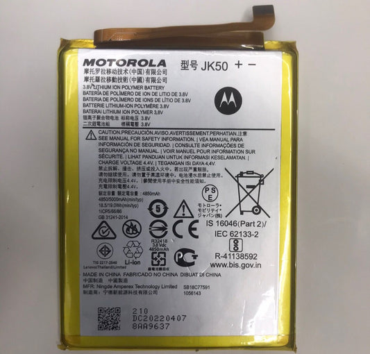 For Motorola G50 Battery MOTO XT 2137-2 JK50 Mobile Phone Battery 5000mAh Large Capacity Motorola phone repair parts