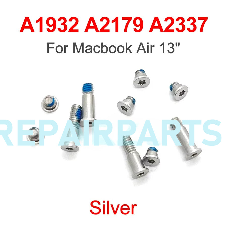 New Computer Case Cover Bottom Back Screws For MacBook Pro Air A1278 A1398 A1466 A1502 A1706 A1707 A1708 A1932 A2141 A2442 A2485 Macbook repair parts