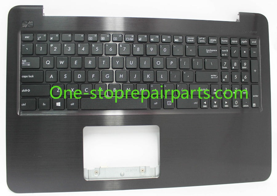 90NB09S1-R31US0 For ASUS Palmrest Top Cover w/Keyboard US Black X556UA-1A  X55 X556UA X556UB X556UJ F556 F556UA F556UR K556 K556UA A556 A556UA R558 R558UA R558UB Black palmrest top cover w/Keyboard ASUS laptop repair parts