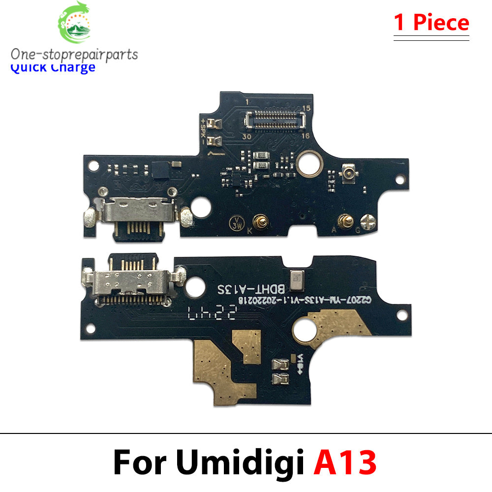 Dock Connector USB Charger Charging Board Port Flex Cable For Umidigi A7 A7s A9 A11 Bison X10 Pro G9 Power 5 A13 A15 F3 G1 G100 Umidigi phone repair parts