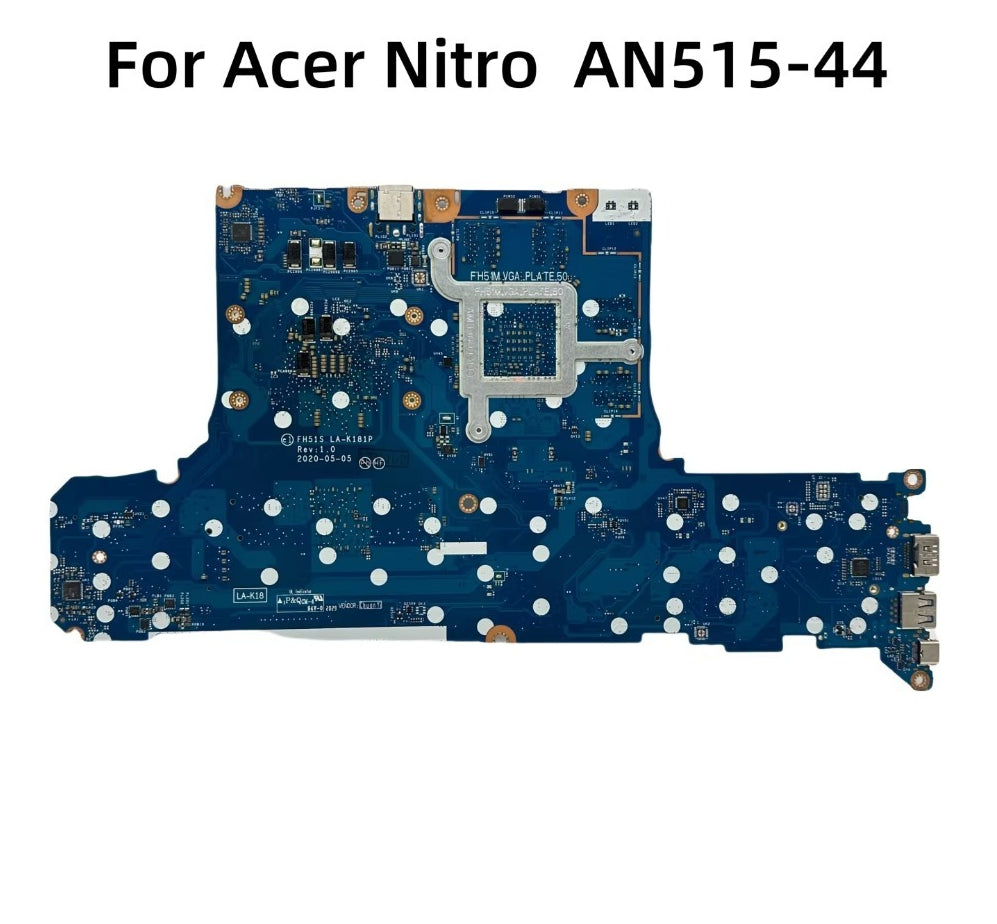 For Acer Nitro AN515-44 Laptop Motherboard FH51S LA-K181P With R5-4600H R7-4800H CPU GTX650 GTX1650Ti 4GB-GPU DDR4 NB.Q9H11.002 Acer laptop repair parts