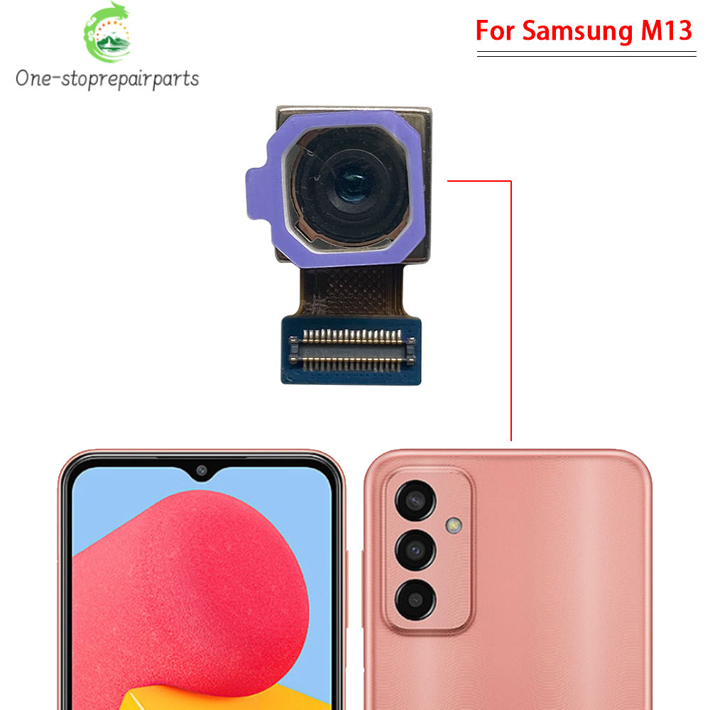 For Samsung M30 M13 M23 M53 M31 M32 M62 4G 5G Front Camera Flex With Back Rear Camera Module Flex Cable Samsung phone repair parts