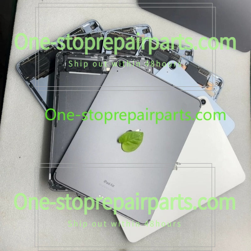 Back housing cover with speaker home power key button parts assembly for iPad air 4 air 5 air 6 A2316 A2588 A2589 A2902 A2702 A2324 A2903 A2904 WiFi Cellular battery back cover iPad repair parts