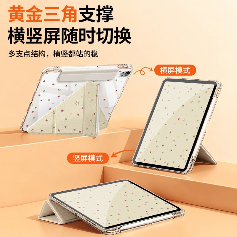 For 2026 new huawei matepad 11.5" s tablet case air12 protective case matepad11 with pen slot pro12.2 anti-drop se light and thin 10.4 acrylic gypsy 11.5 Tablet Accessories
