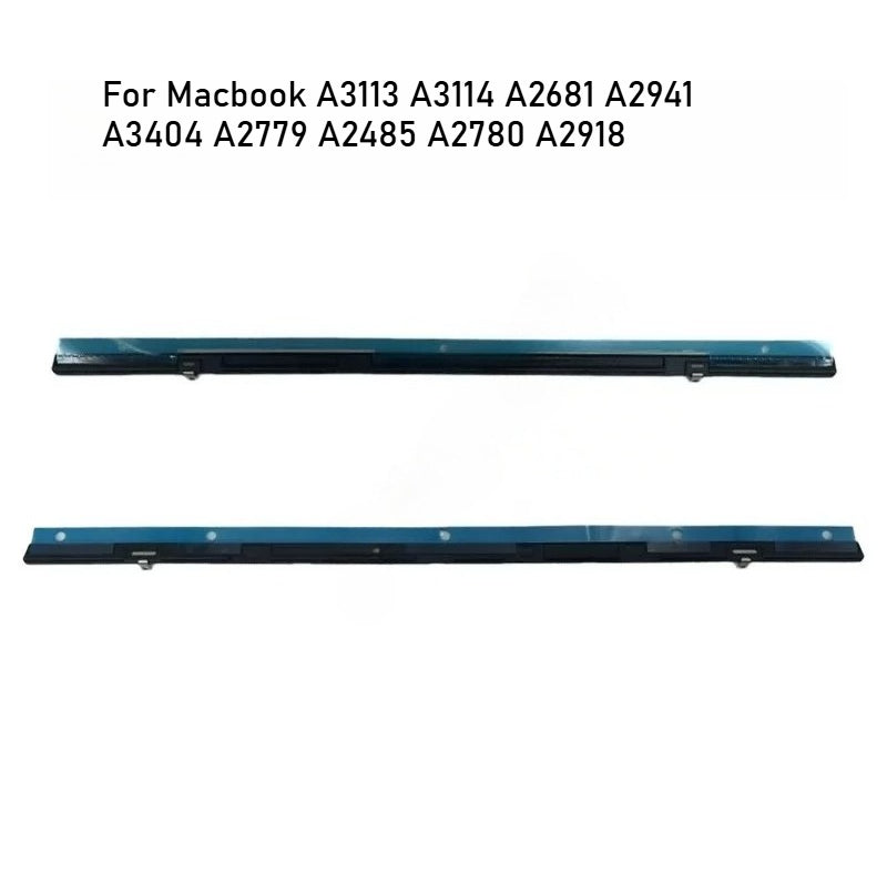LCD screen strip bezel  trim logo strip for Macbook A3113 A3114 A2681 A2941 A3404 A2779 A2485 A2780 A2918 M1 M2 M4 LCD Plastic trim strip  Macbook repair parts