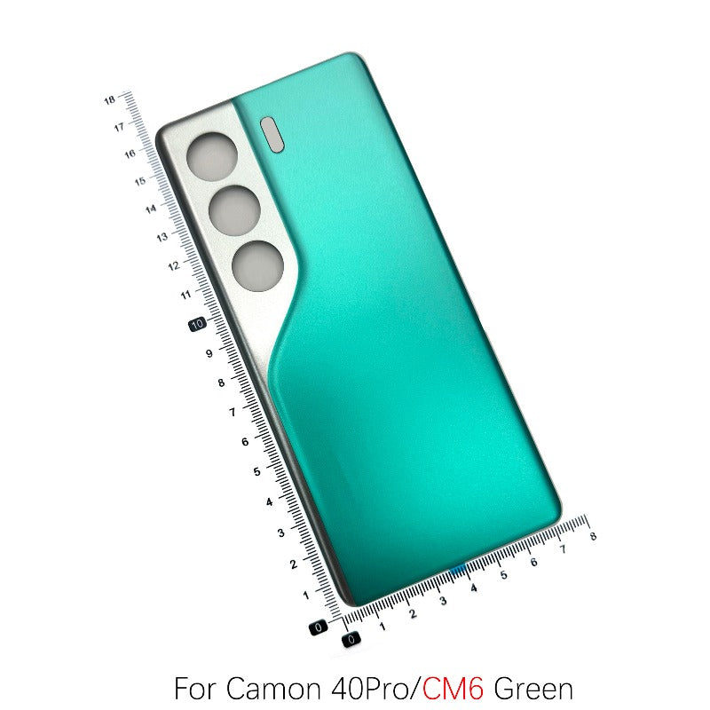 Battery bacjk housing for Tecno Infinix Camon 40Pro CM6 CM7 Pova Lj8k Rear Case Phone Case Rear Cover camera lens