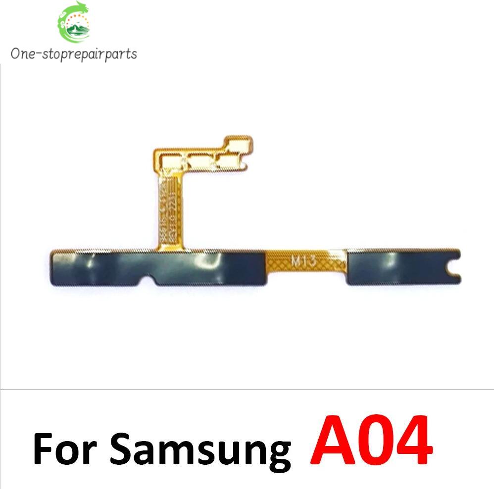 For Samsung A04 A04s A04E A14 4G 5G A145 A145F A145P A146 A146P A146B Power Switch On Off Button Volume Key Button Flex Cable Samsung phone repair parts