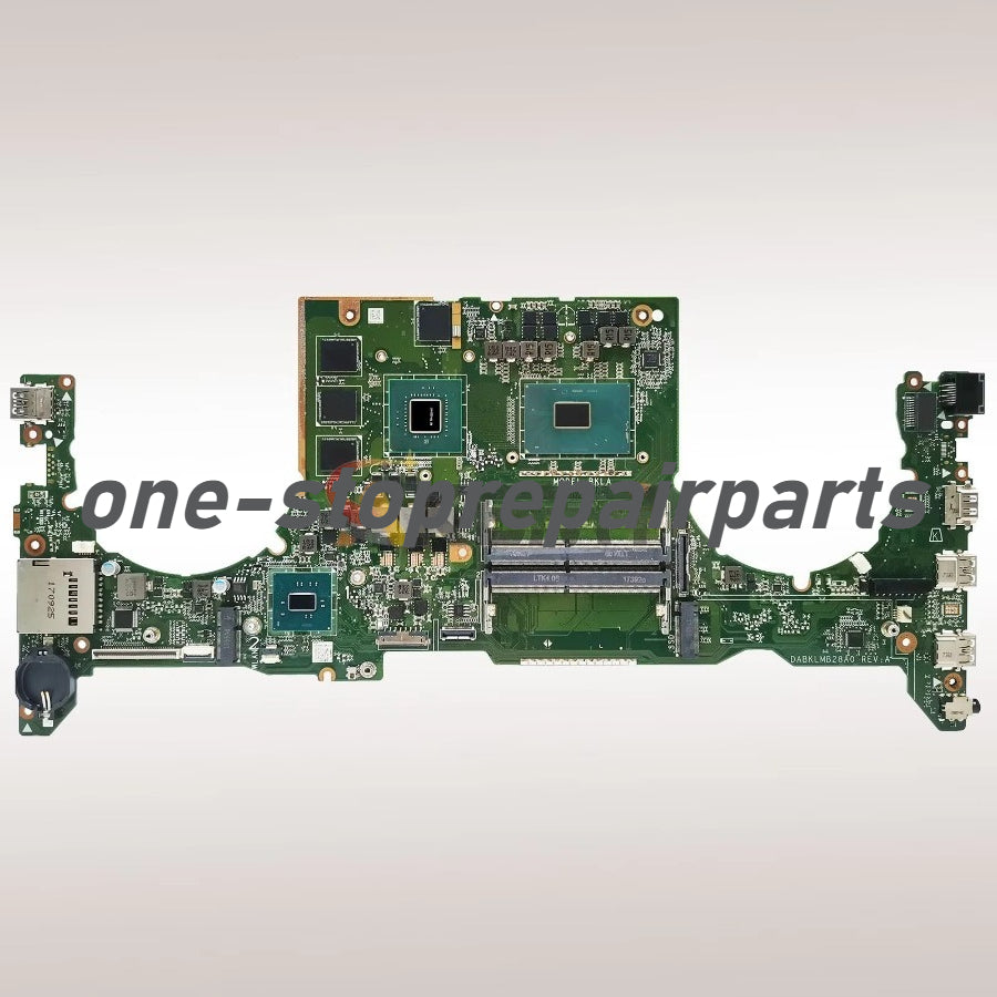 For ASUS GL503VD FX63VD ZX63V S5A FZ63VD FX503V GL503V Laptop Motherboard FX503VD Mainboard GTX1050 FX63V DABKLMB28A0 Tested ASUS laptop repair parts