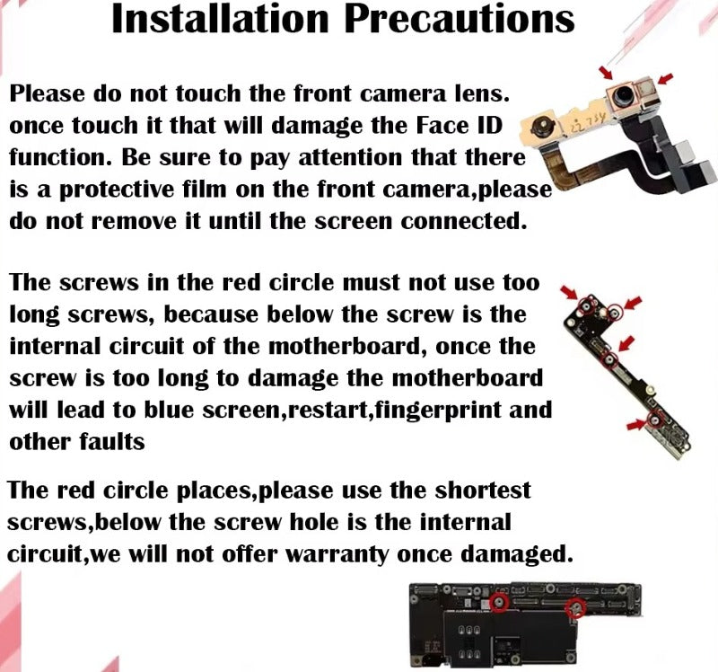 100%Working Mainboard For iPhone X/XR/XS Max With Face ID Fully Tested Cleaned iCloud And Unlocked Motherboard Fast Shipping  iPhone phone repair parts